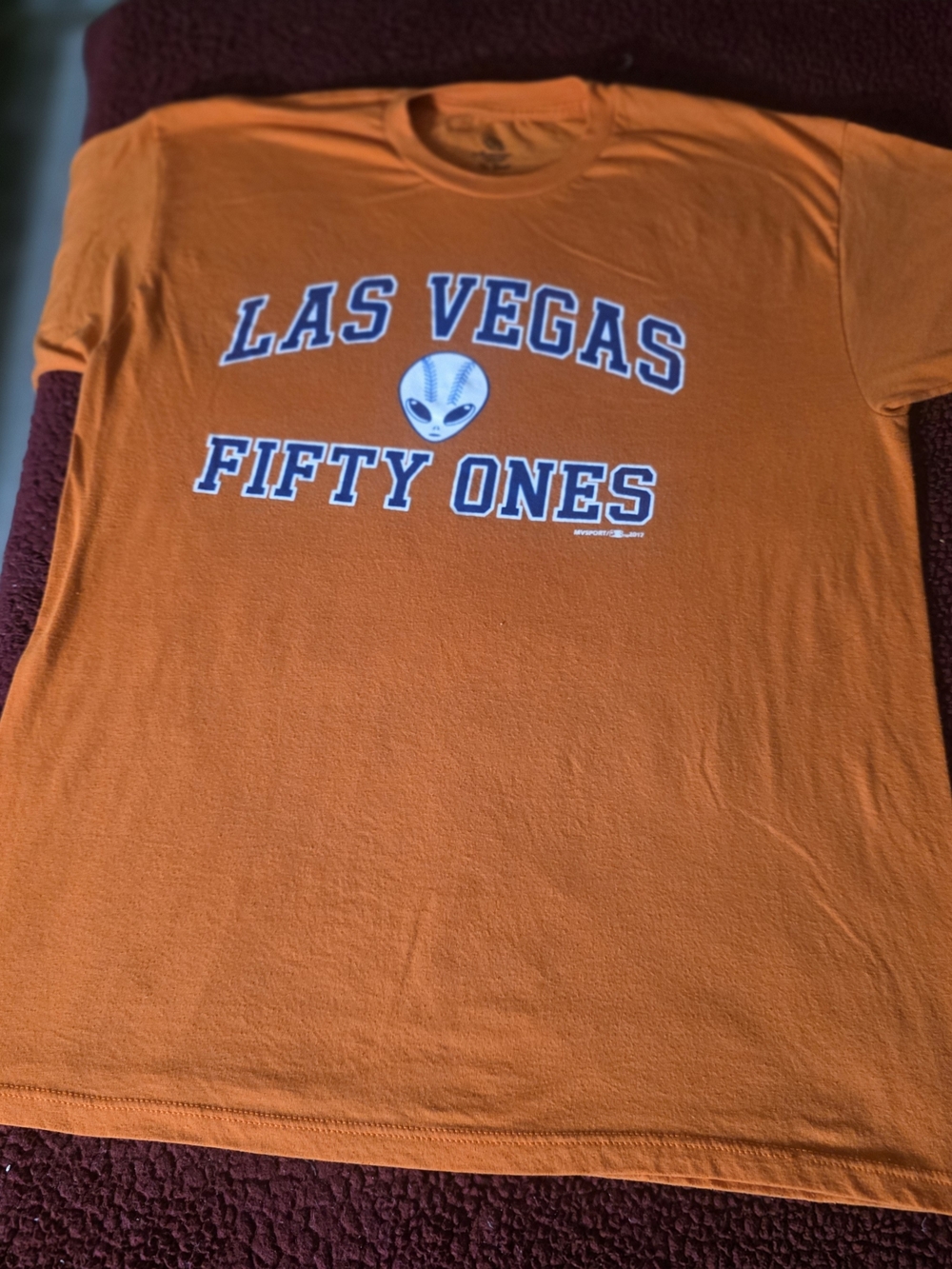 Vintage 2000s Las Vegas 51s, American Threads The Game, Made in USA, MiLB Tee, L